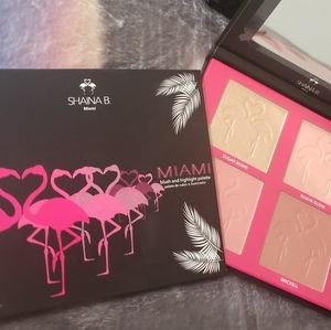 Shaina B Miami Blush and Highlight Palette - New